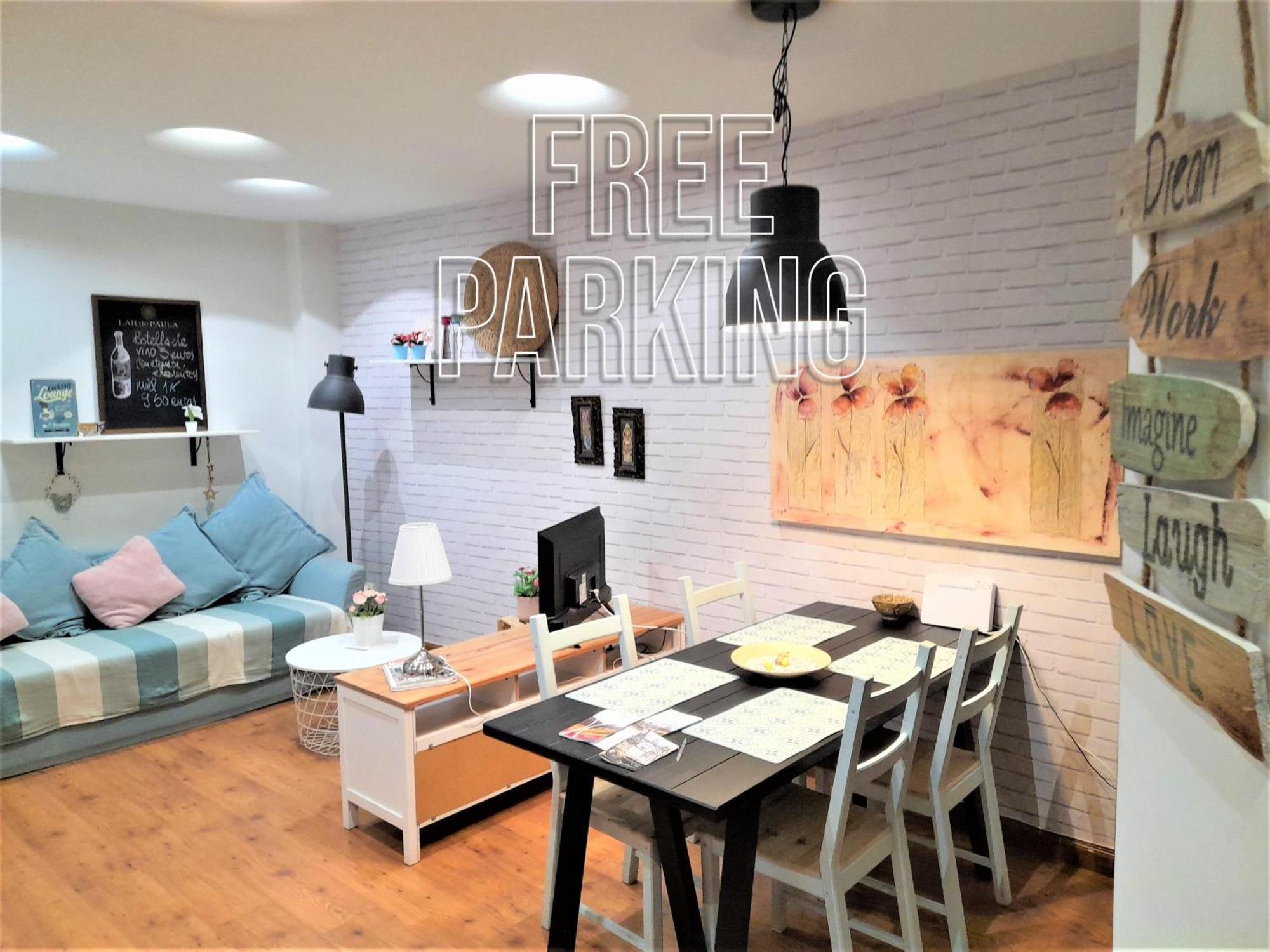 Logrocity Corazon De Logrono Parking Privado Gratis Eksteriør bilde